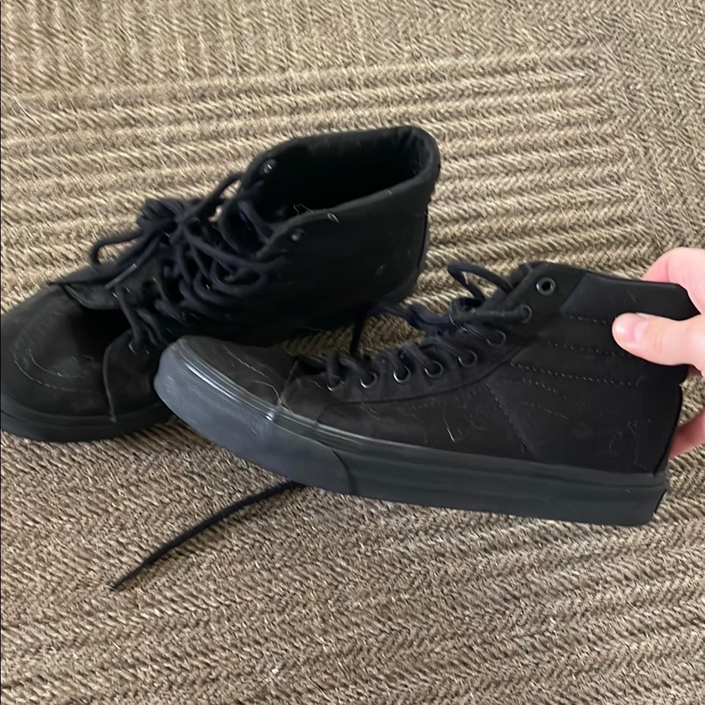 Vans Black High-Top Sneakers